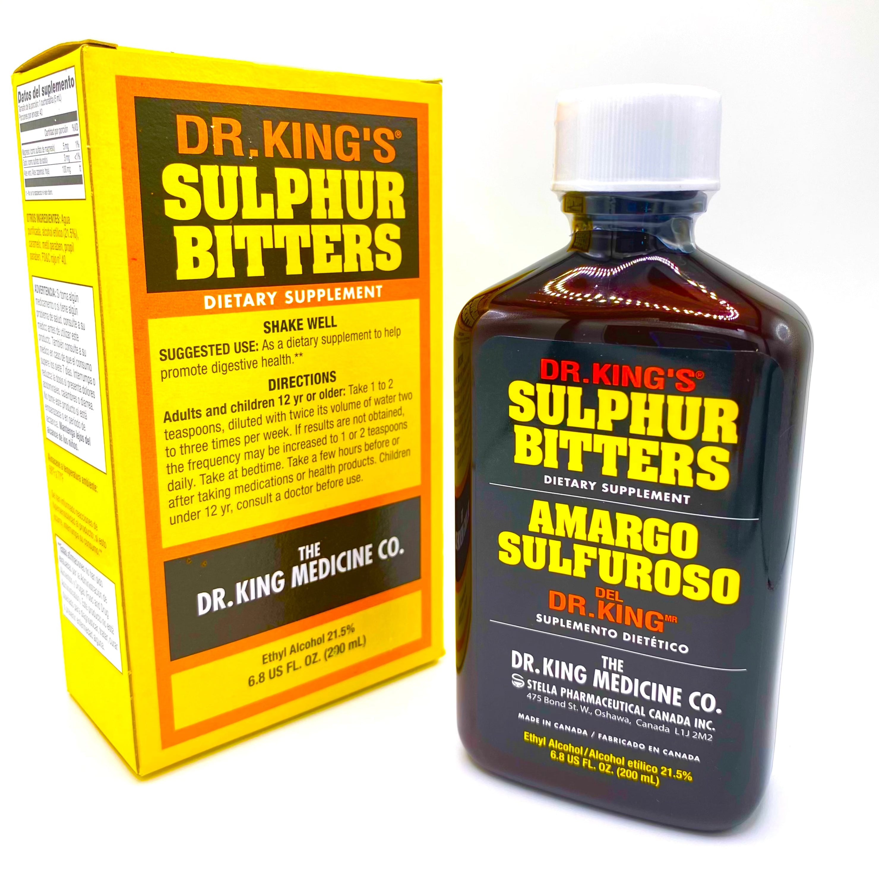 DR KINGS SULPHUR BITTERS 200ml