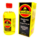 Seven Seas Cod Liver Oil 300ml - Helps Brain Function & Overall Wellness