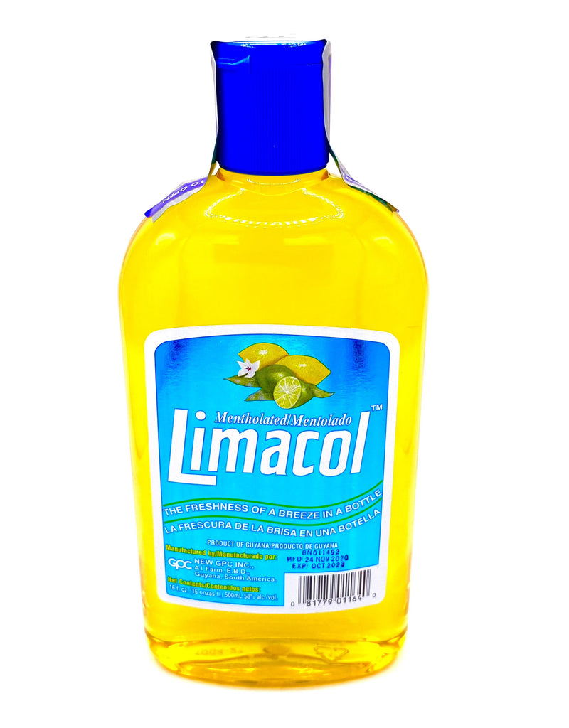 Limacol Mentholated 16oz - Refreshing Body Splash & After Shave