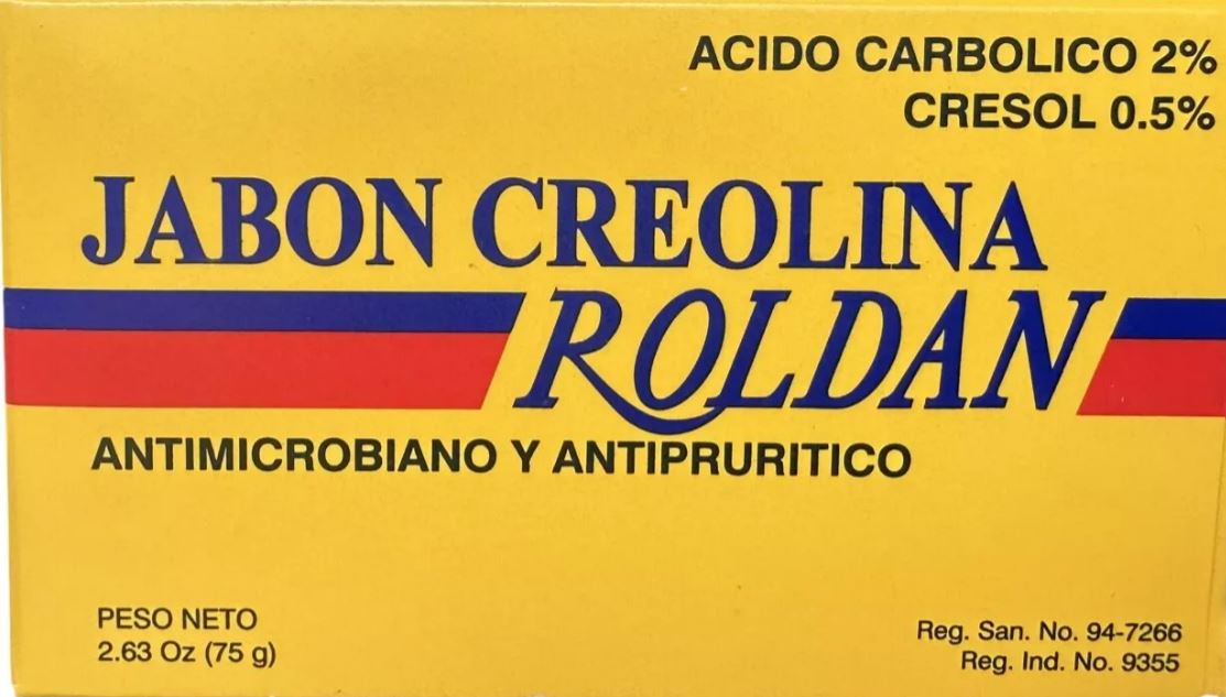 ROLDAN JABON CREOLINA (CREOLINE ANTIMICROBIAL/ANTI-ITCH SOAP)