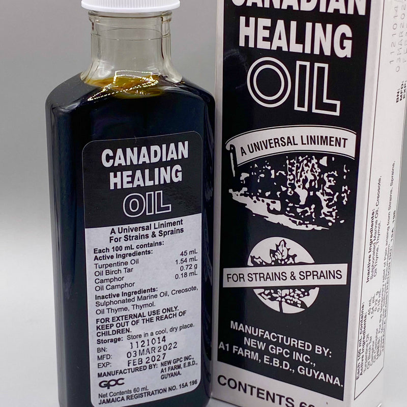 Canadian Healing Oil - For Pain and Inflammation - [60 ml]